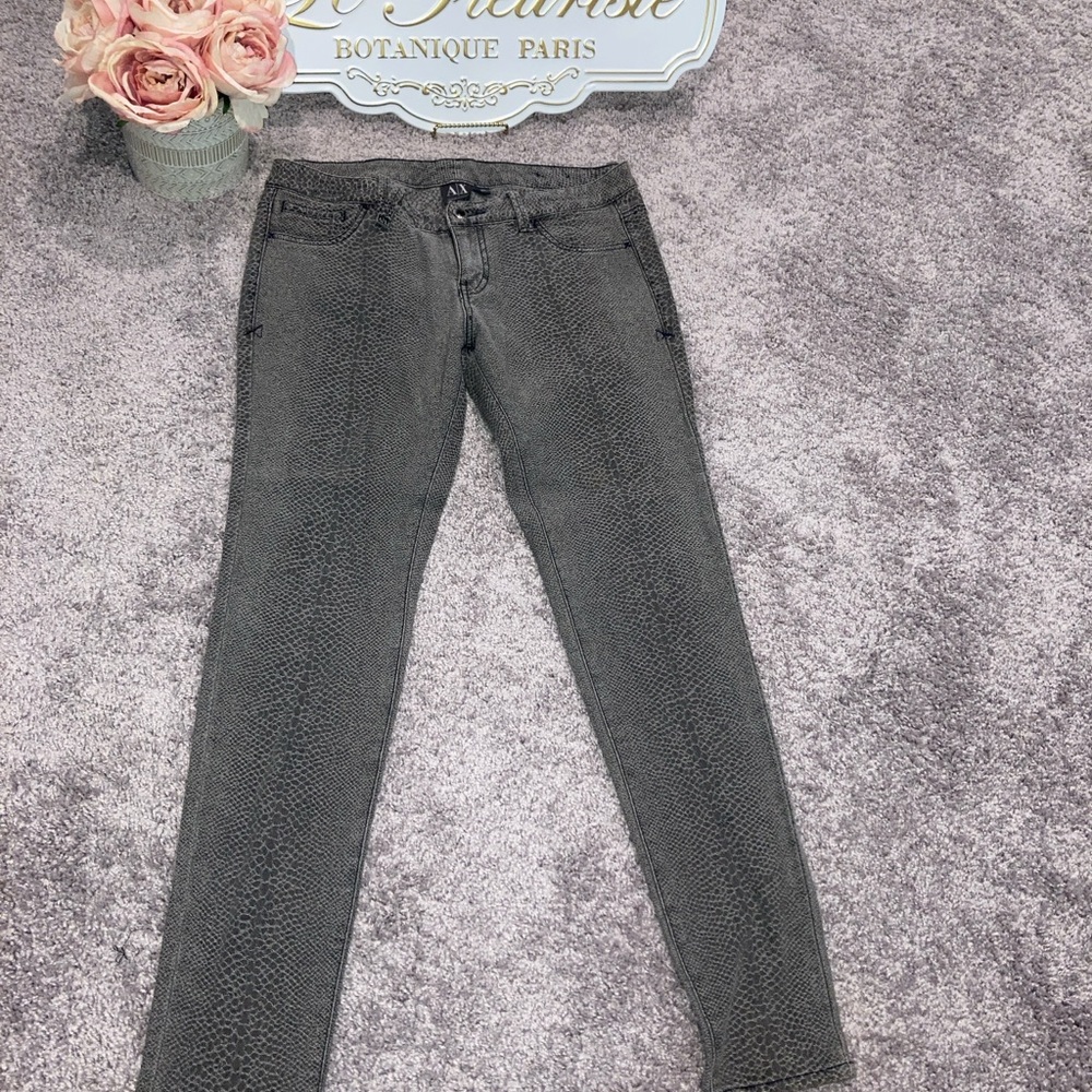 Armani Exchange Gray Women's Jeans NWOT